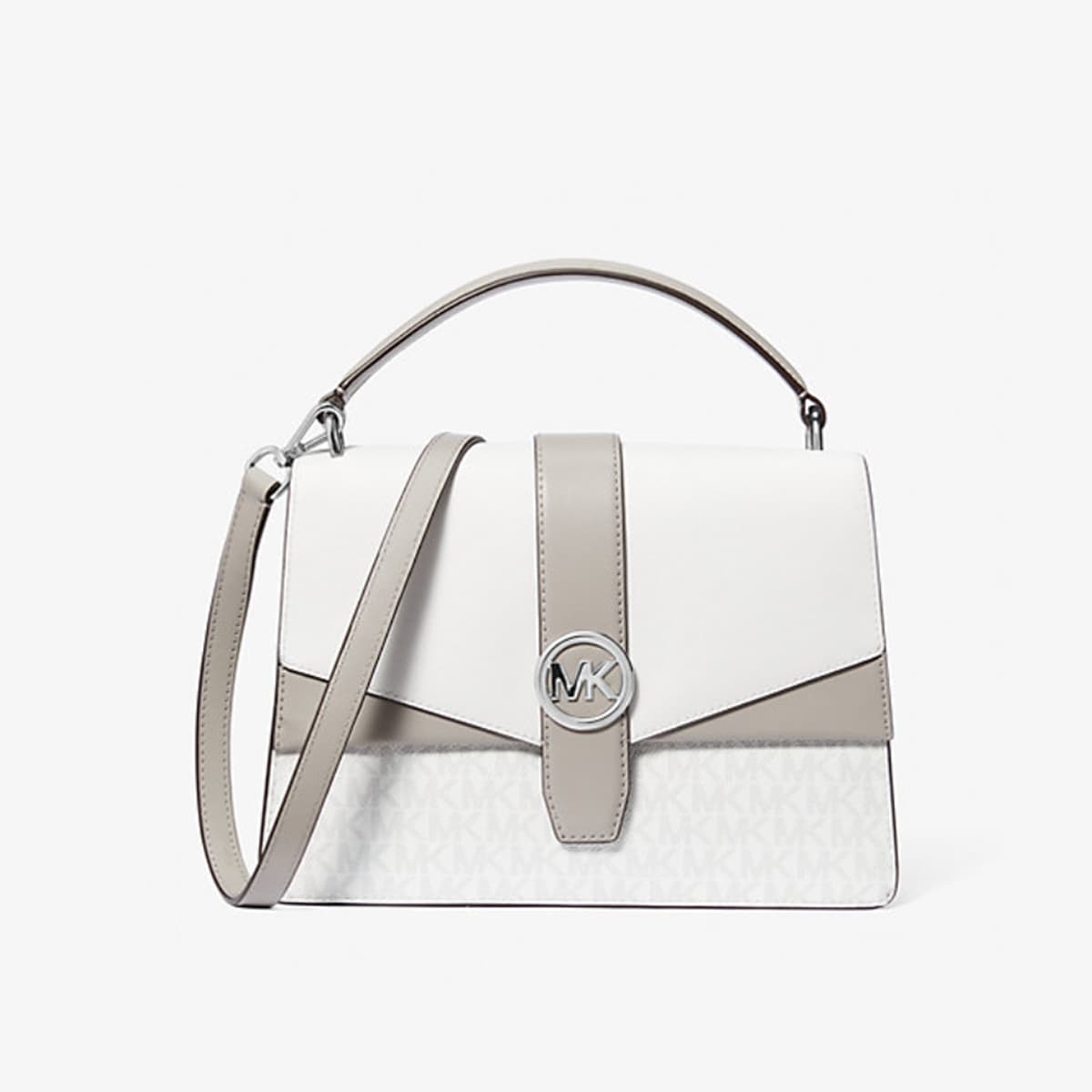 Michael Kors bolso pequeño en colores: blanco, negro.
